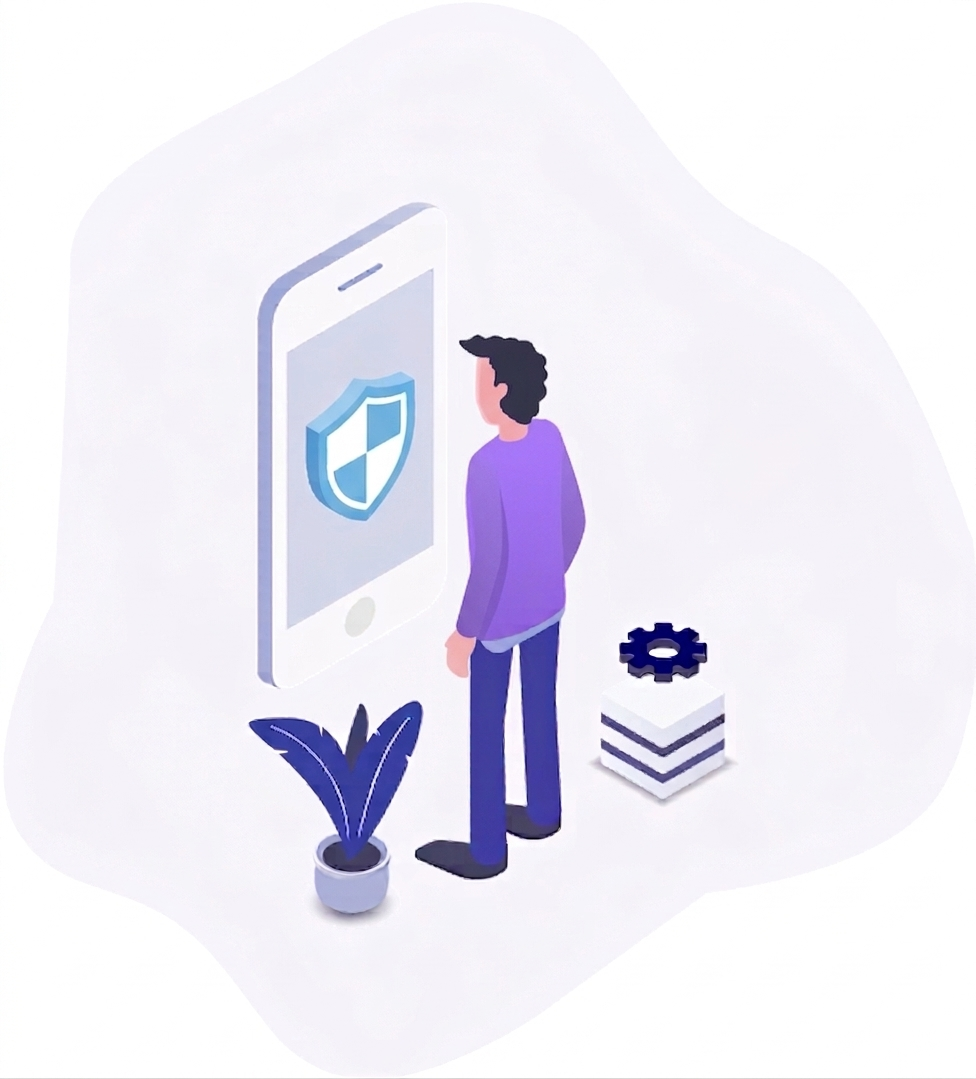 Encryption shield protecting personal documents